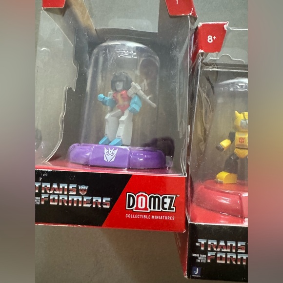 Transformers 4 box bundle Optimus Prime Domez action mini figure toys Megatron - Picture 4 of 6